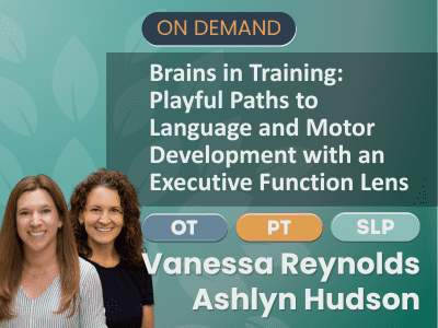 Brains in Training: Playful Paths to Language and Motor Development with an Executive Function Lens